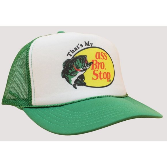 Ass Bro Stop Hat Mesh Hat New Adjustable Hat That's My Ass Bro Stop Hat - Picture 3 of 3